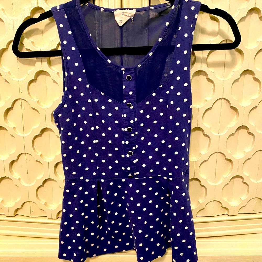 Pins & Needles (Urban Outfitters) Polka Dot Tank